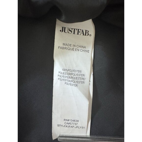 Y2K Plaid Tweed Mini Skirt Women's XXL Preppy Black White Just Fab Clueless - Picture 10 of 10